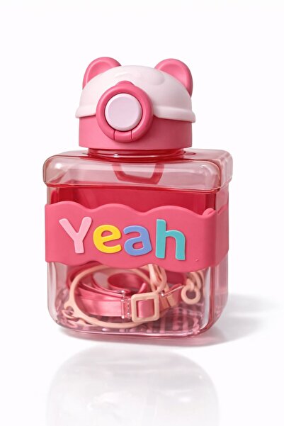 GÜL Baby زجاجة ماء لطيفة للأطفال، تصميم زجاجة ماء مع شفاطة، زجاجة ماء