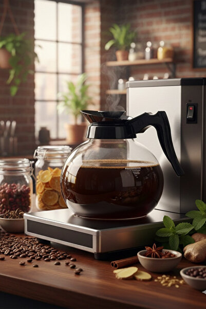 Hepta Collection Coffee Pot Glass 1800 ml