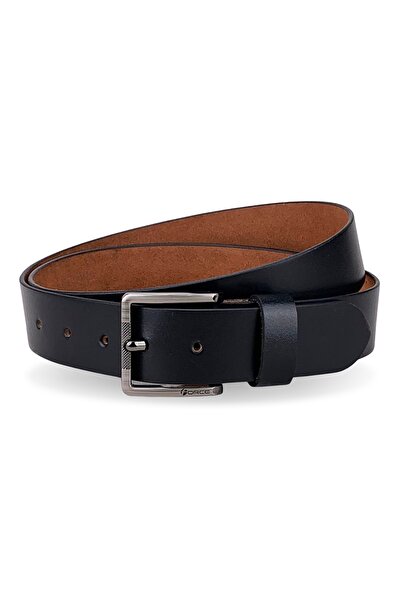 Force Genuine Leather Belt Men - Semi-Casual Men's Belt, Gifts - Black & Brow...
