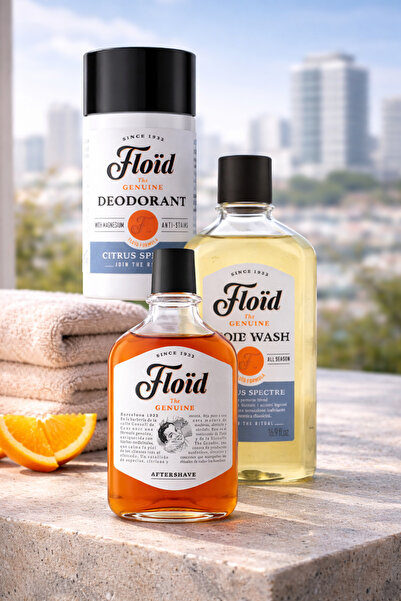 Floid Floïd Citrus Spectre Erkek Bakım Seti 3’lü | Deodorant Stick + Duş Jeli...