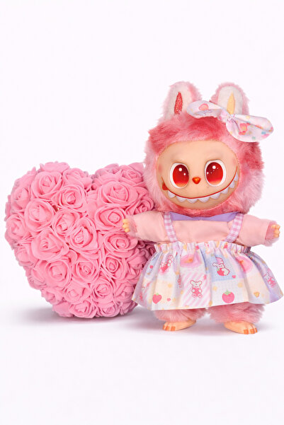 OEM Cadou Valentines Day / Cadou Valentine's Day - inima roz din trandafiri s...