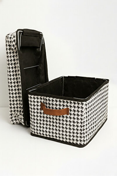 Handyol 3 bucăți din oțel pentru dulap și organizator de rafturi 45x25x20 org...