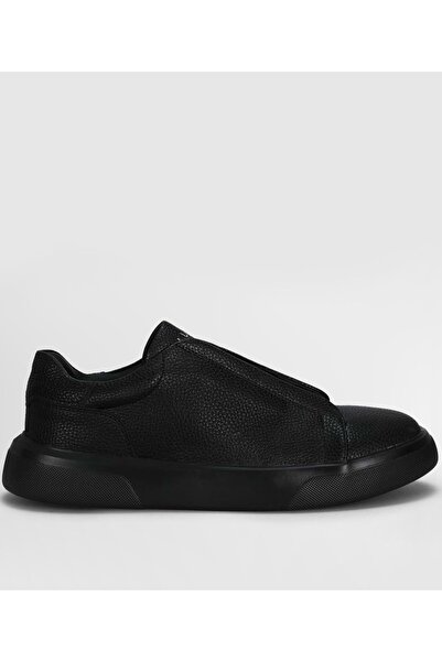 Kids Club Shoes حذاء رياضي للرجال من الجلد من لوفيان 112230257 دانتي أسود