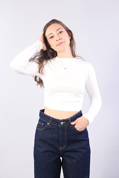 Mckanzie 10723 Μπλούζα με λαιμόκοψη σε σχήμα O με κορδόνια στο πλάι