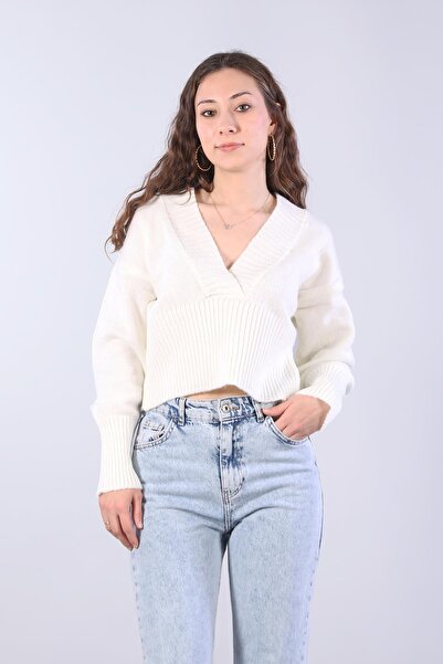 Mckanzie 01933 سترة بياقة على شكل حرف V عميقة