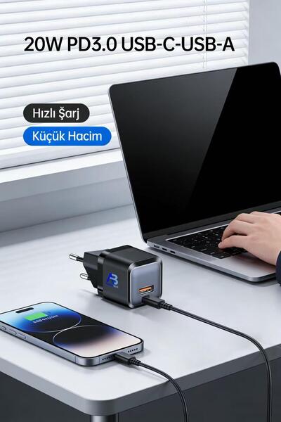 apollobell CHB01-007 20W Mini Pro Şarj Cihazı