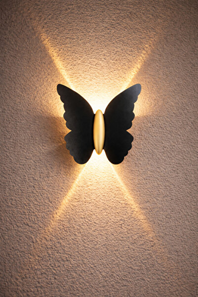 KOMPLİKE 6W Kelebek LED Duvar Apliği Günışığı Işık Uzun Ömürlü Modern Armatür