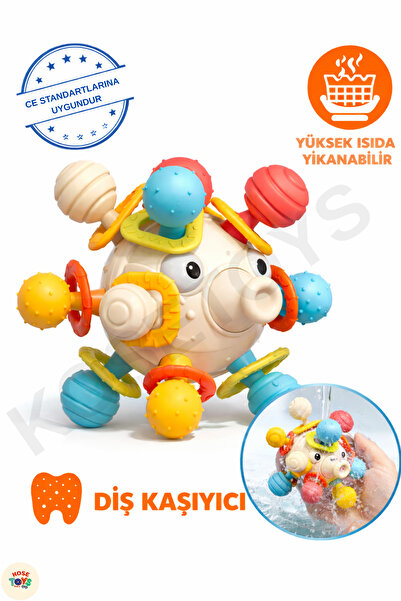 kosetoys Baby Toy High Quality Teether Healthy-Flexible