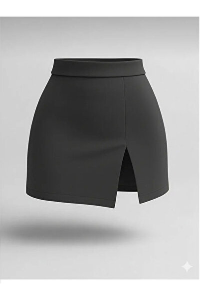 Dumy Față cu fantă femei fustă pantalon scurtă mini fustă pantalon scurtă