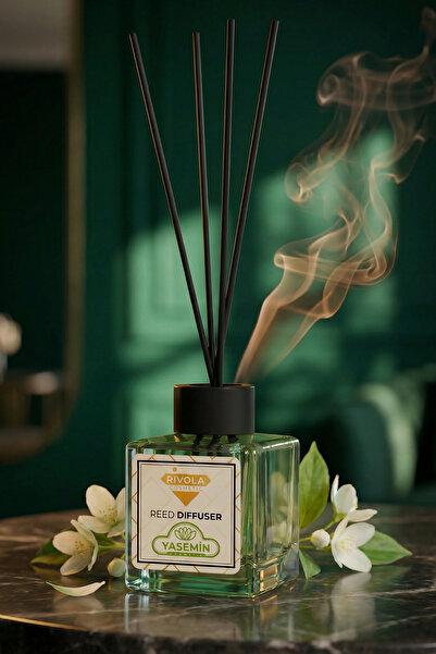 Rivola Yasemin Özlü Çubuklu Oda Kokusu 100 ml Ev Parfümü Dekoratif Difüzör