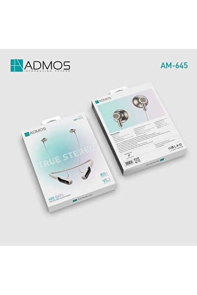 ADMOS Bluetooth Wireless Neckband Earphones