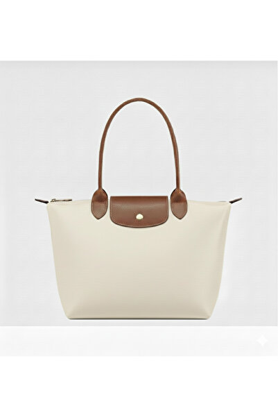 timelessbag Geantă de umăr și de braț pentru femei din material textil