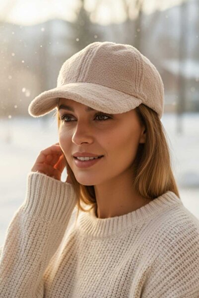 Aware Time Șapcă de iarnă din pluș moale Pălărie pentru femei