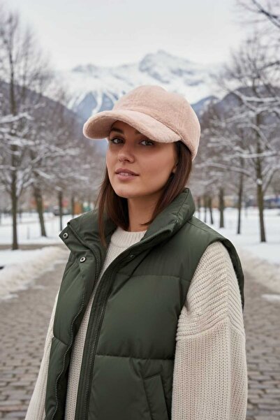 Aware Time Șapcă de iarnă din pluș moale Pălărie pentru femei