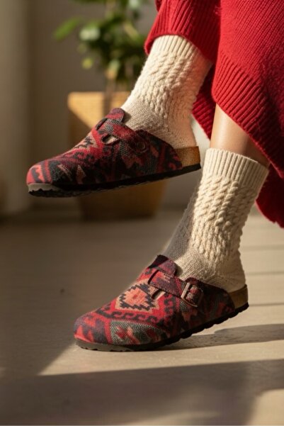 LAND OF CORK LC سجادة نعل طبيعية من الفلين للجنسين - نعال من اللباد