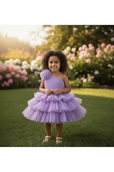 Asel Kids Rochie de seara din tul pentru fete