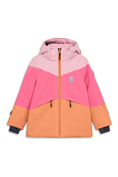 Lego Wear LegoWear Lwjested 708 Light Orange Girls Ski Jacket