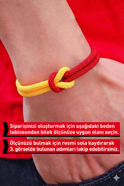 Crc Bijuteri Yellow Red Fan Bracelet
