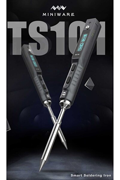 DSG TS101 Akıllı Havya - Miniware TS101 65W Dijital Oled Ekranlı Usb Havya