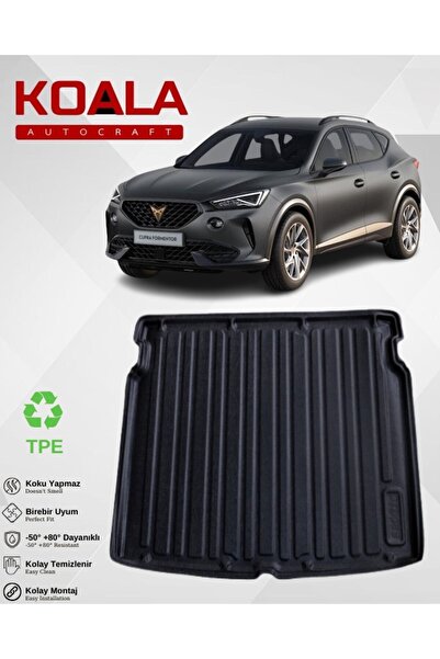 KoalaOtoTekstil Cupra Formentor Üst Bagaj (2020-2024) 3d Bagaj Havuzu