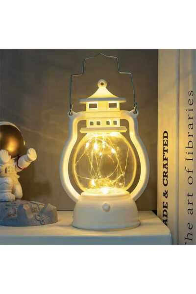 Party and Story فانوس رمضان للديكورات المنزلية لون أبيض 12 قطعة