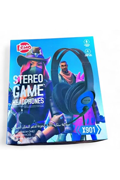 Lemona سماعة ألعاب ستيريو سلكية X901