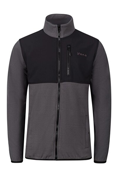 2AS Men's Partial Srebri Title Sweatshirt Anthracite Color