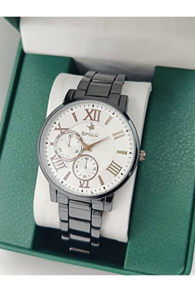 SKMİ Polo White Men's Wristwatch