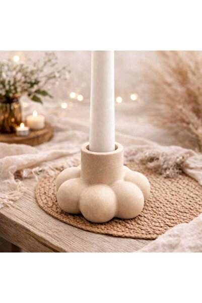 BlackHome Dekoratif 2'li Şamdan Mumluk