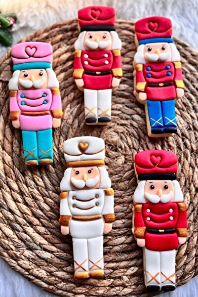 Miranın Hobileri Kurşun Asker Temalı Şeker Hamurlu Kurabiye | 15 cm | El Yapı...