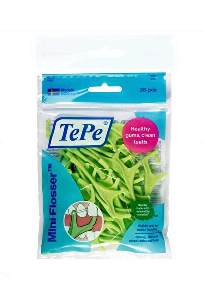 TePe Diş İpi Mini Flosser Çatallı 36'Lı T151
