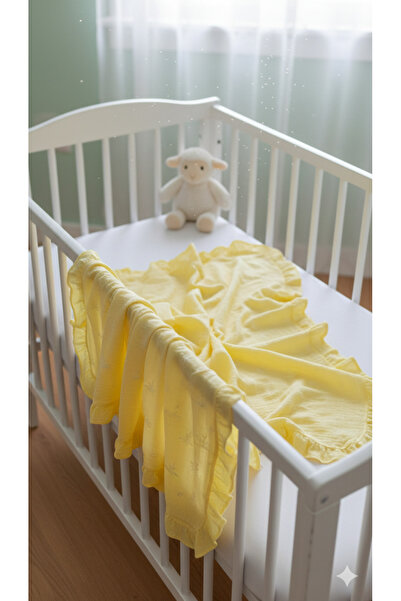 PURE BABY NATURA 🌼   بطانية أطفال من قطن الموسلين بنسبة 100% - ناعمة وقابلة ...