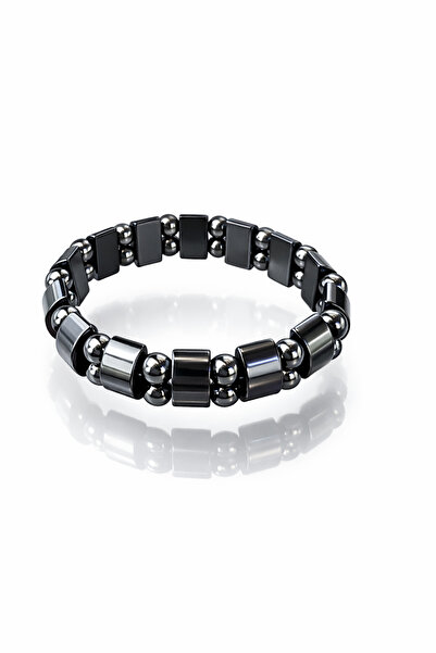 Efulim Hediyelik Hematite Natural Stone Men's Bracelet
