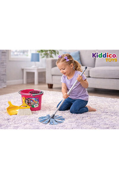 Genel Markalar Pvcde Vilada Aksesuarlı Temizlik Seti Kaliteli Oyuncak
