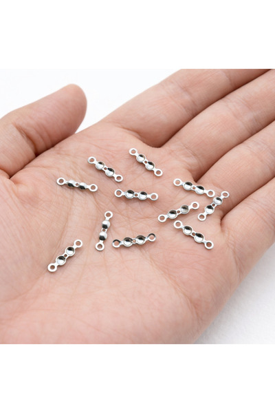 Flower 100 Adet - Midye Kapama, Bit Kapama, Misina Kapama, Kolye Kapama, Düğü...