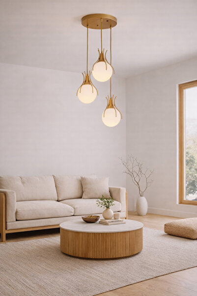 HubRom TERRA 3759-03A-FR Πολυέλαιος Αντίκα 45x85 cm 3xE27 Μέγιστο 60W