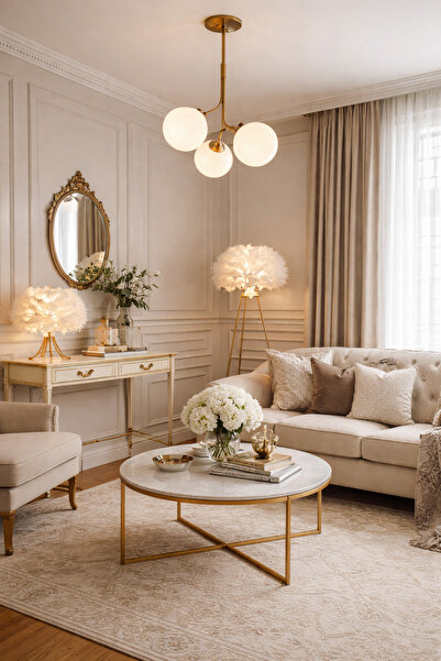 Apliqa Lustra HubRom, ARTEL 3756-03-FR 40x70 cm 3xE27-60W Antiq