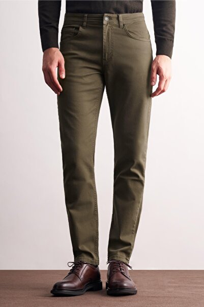 İmza 5 Pocket Casual Slim Fit Cotton 5 Pocket Trousers 1003255318