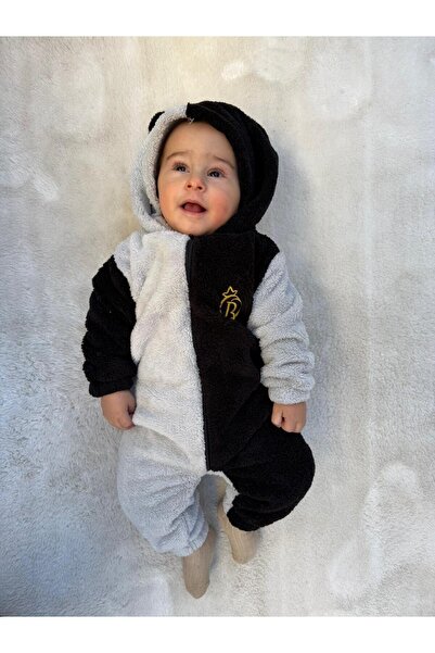 Minizade Plush Unisex Zippered Winter Pompom Clown Baby Sleeping Bag