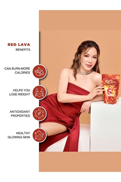 Shinjiru Wellness Best Anti-Aging, Whitening & Slimming Dietary Supplement Juice Red Lava | 30 Sachets