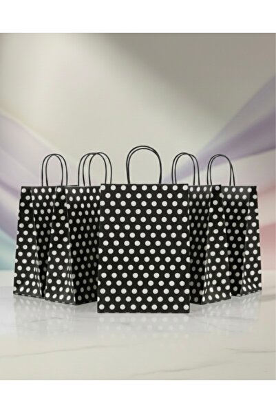 aybaş kağıtçılık 1.Kalite 18x24 Cm (10 Adet) Siyah Renk Beyaz Benekli Kraft K...