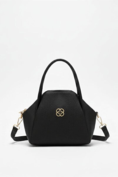 EZZY BLİSS حقيبة يد نسائية سوداء مغناطيسية من EzzyBliss مع حزام للكتف