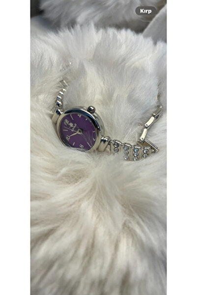 SPOLO MOR KADRAN GÜMÜŞ RENK KOL SAATİ