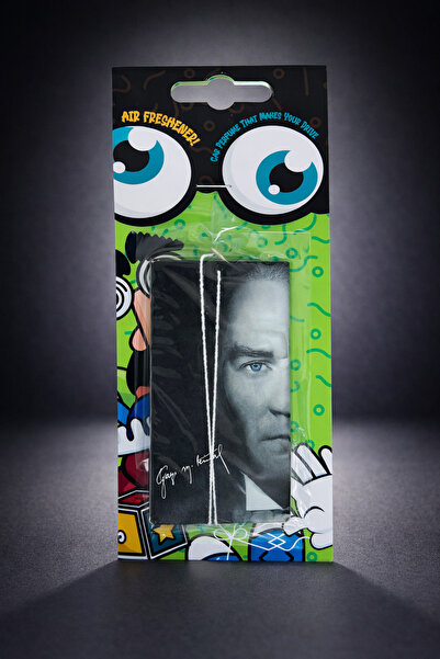 odaburada Kemal Atatürk Tasarımlı Dekoratif Oto Araç Kokusu ve Aksesuarı