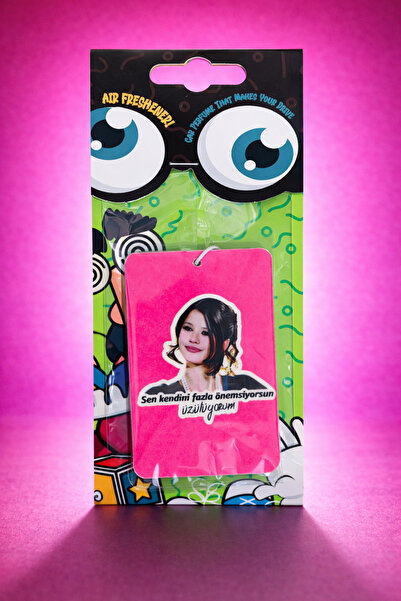 PABALAS BİHTER TASARIMLI DEKORATİF OTO ARAÇ KOKUSU VE AKSESUARI