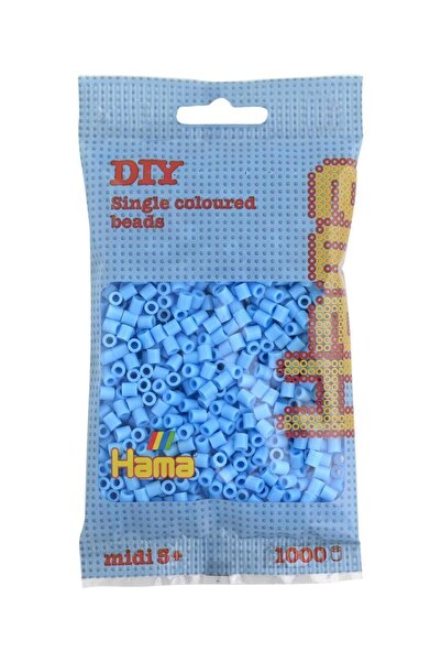 Hama Μίντι Χάντζες 1000 τμχ - Παστέλ Μπλε