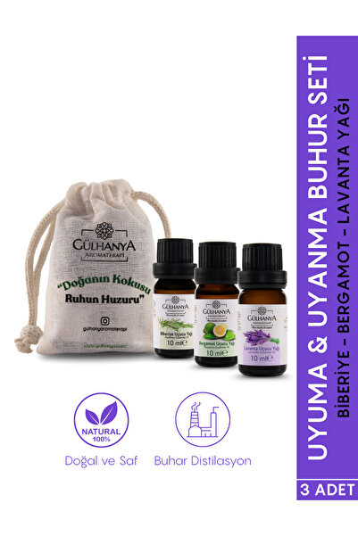 Gülhanya Aromaterapi Uyuma & Uyanma Buhur Seti