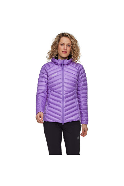 Mammut Women's Broad Peak In Hooded Lavandin-Black Jacket