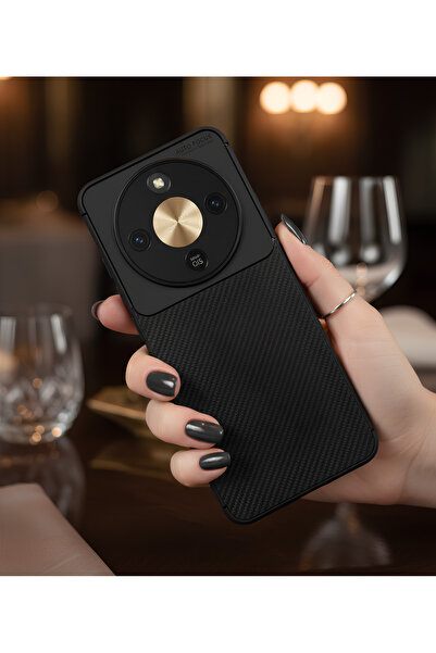 TechTrove Huawei Honor Magic 8 Lite İçin Uyumlu Kamera Korumalı Darbe Emici K...