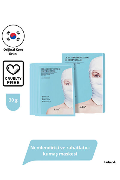 Sudee Ceramide Hydrating Soothing Mask (30 ml * 5 ad) Nemlendirici ve rahatla...